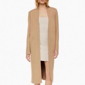Babaton Orpheum Knit open-front robe
